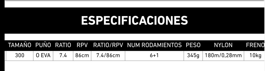 CARRETE DAIWA LEXA 2024 300HSL P