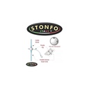 PERLAS STONFO REDONDAS DURAS BIPERFORADAS