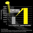 TRENZADO DUEL MONSTERGAME 9 HEBRAS VERTICAL