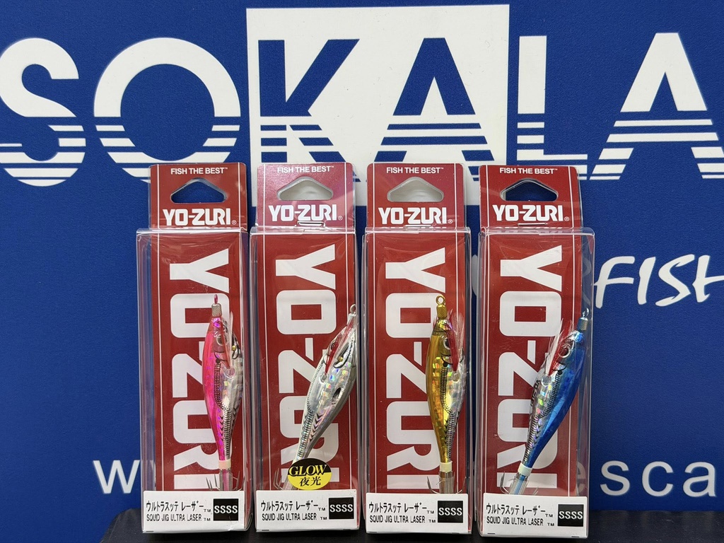 YO-ZURI SQUID JIG ULTRA LASER SSSS (A1874)