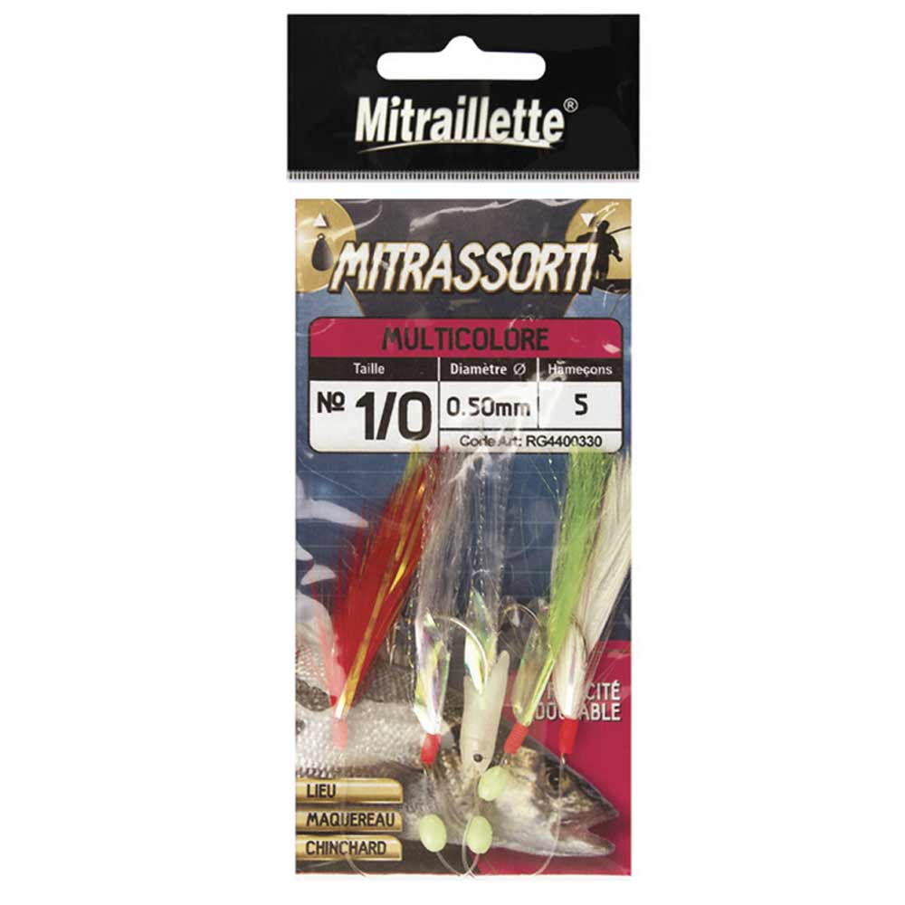 RAGOT MITRAILLETTE MITRASSORTI MULTICOLORE