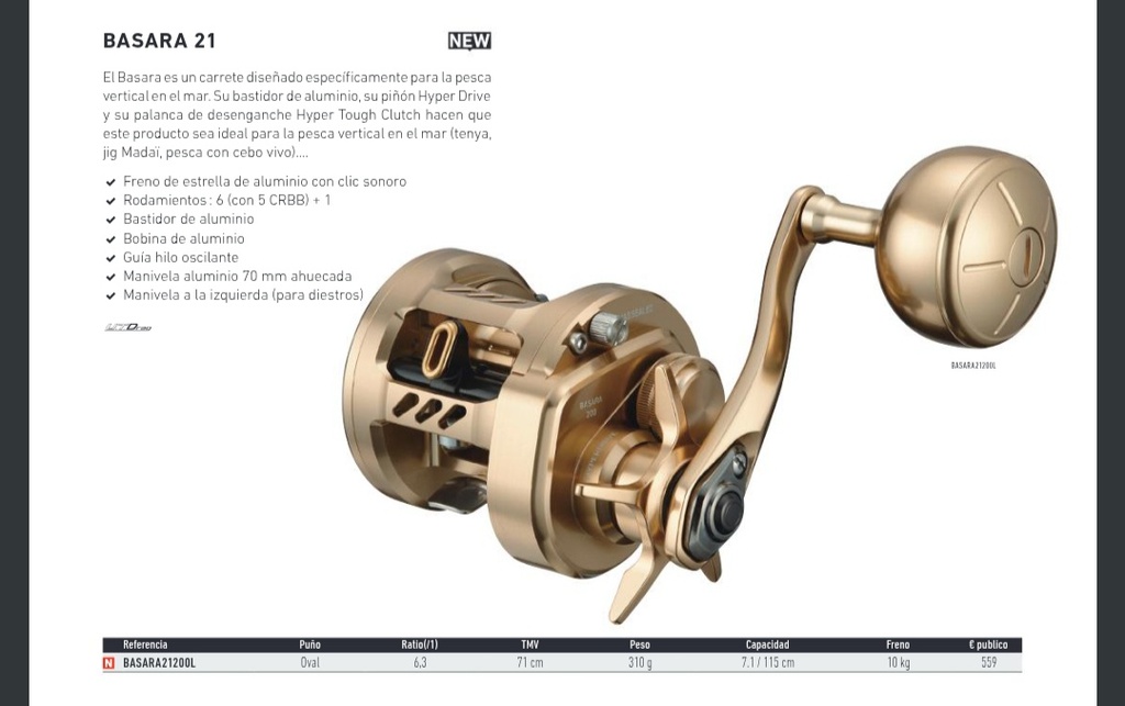 CARRETE DAIWA LEXA 2024 300HSL P (copia)