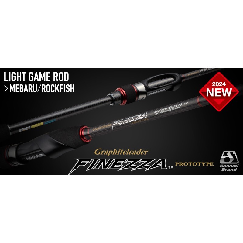 CAÑA GRAPHITELEADER OLYMPIC FINEZZA PROTOTYPE 2020 7´1&quot; - 2.42 M - M.LIGHT - FAST - 3-15 GR (copia)
