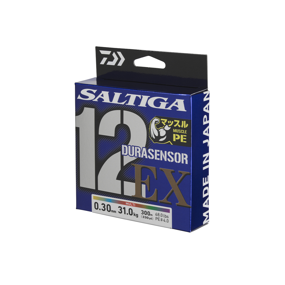 TRENZADO DAIWA SALTIGA 12 HEBRAS  EX 300 MTS