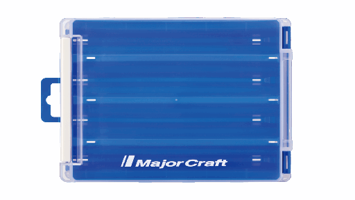CAJA MAJOR CRAFT TACKLE CASE CLEAR BLUE 180MM