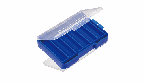 CAJA MAJOR CRAFT TACKLE CASE CLEAR BLUE 86MM